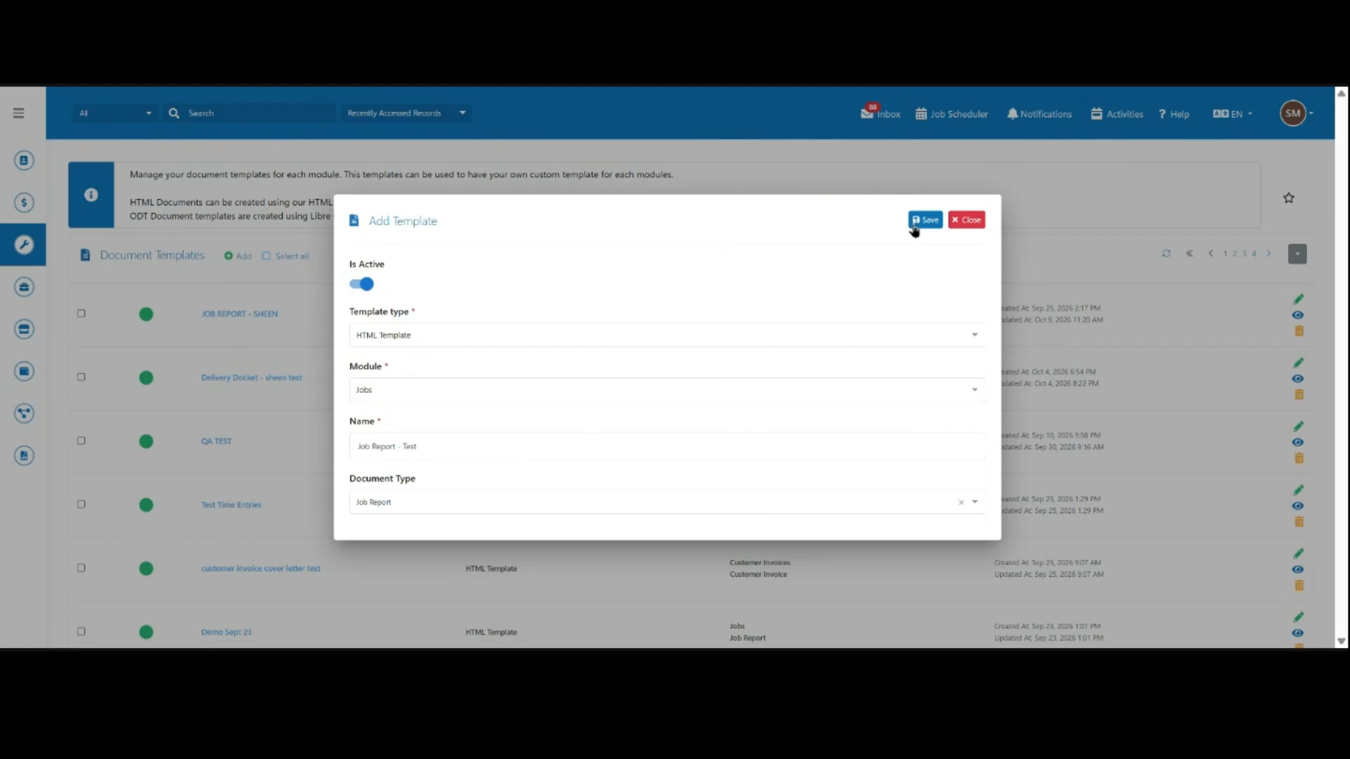 Criar e Personalizar um Modelo de Documento - Passo 4