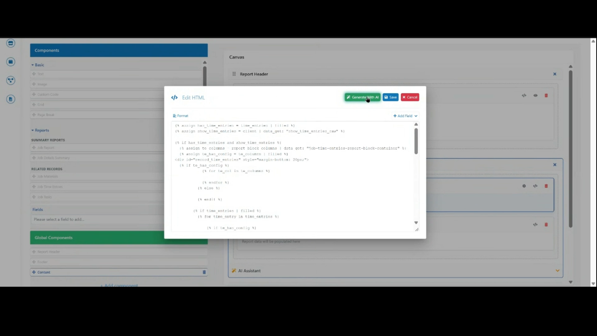Criar e Personalizar um Modelo de Documento - Passo 8