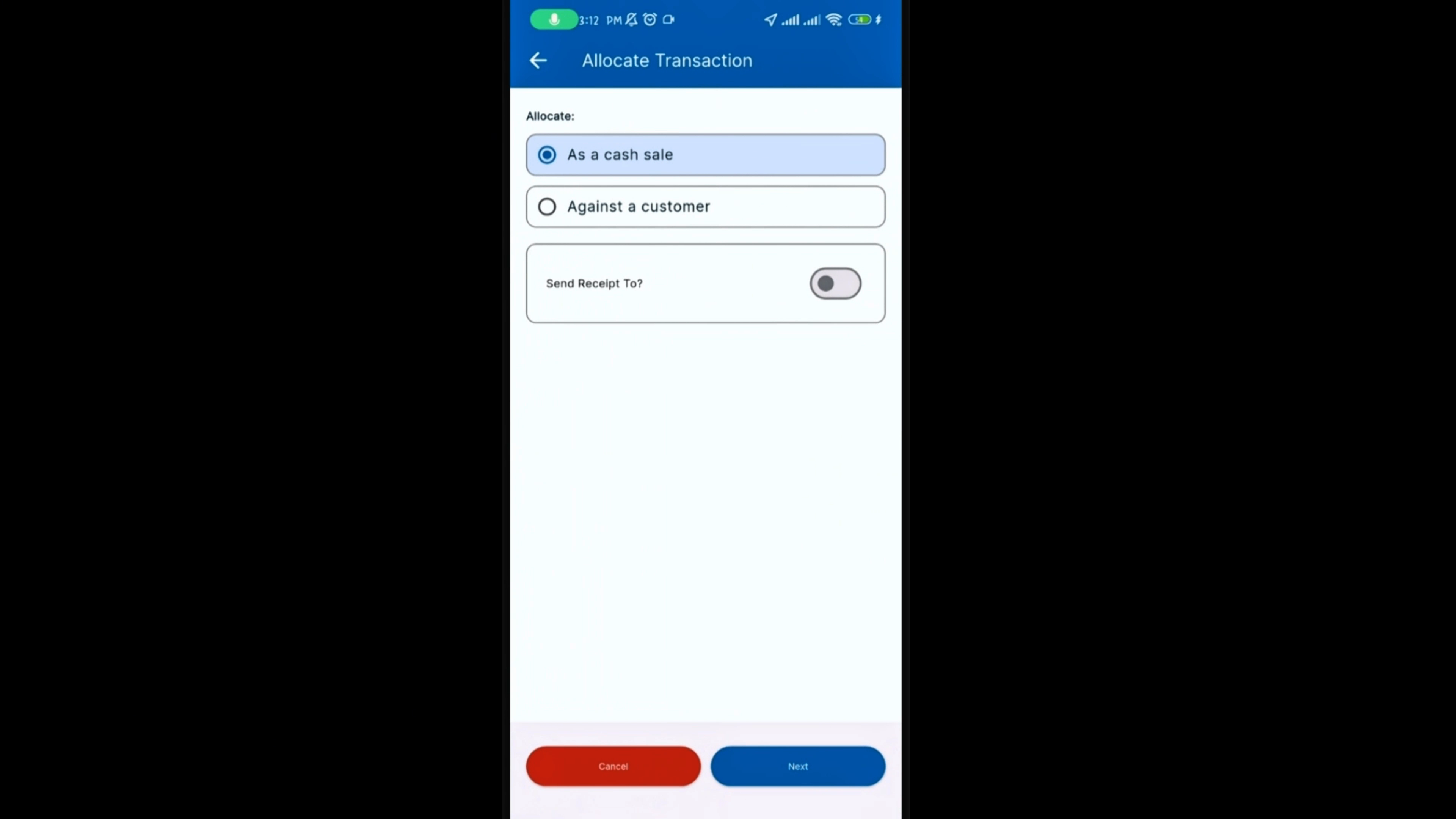 Process a Point of Sale Payment - step 3