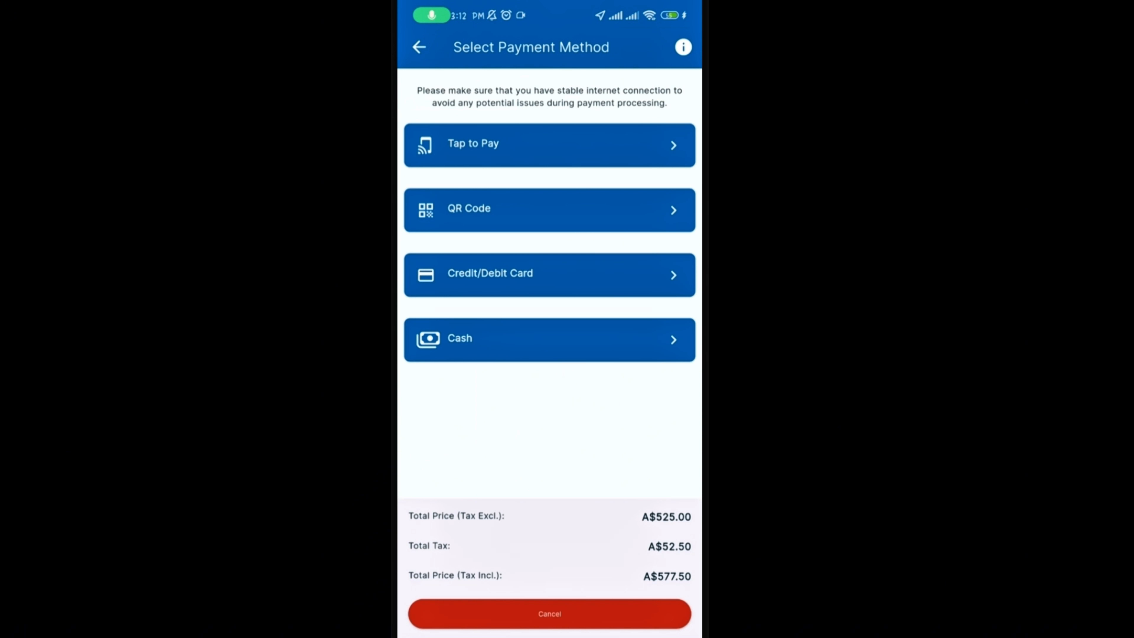 Process a Point of Sale Payment - step 8