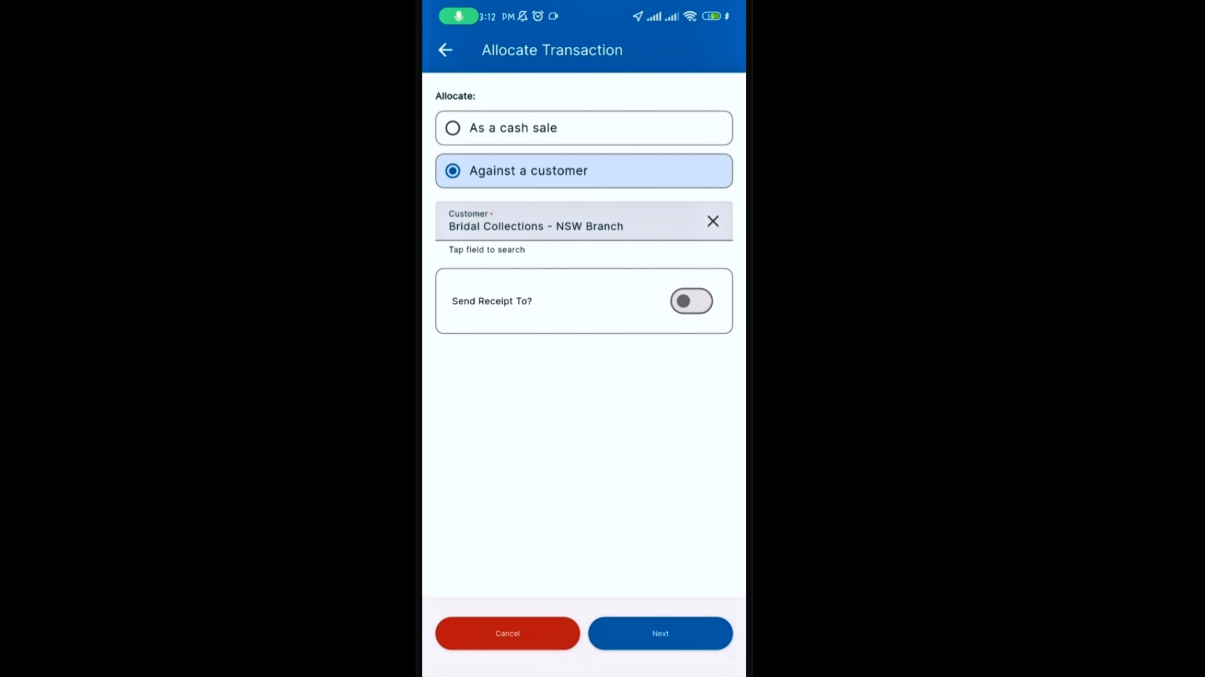 Utiliser le Point de Vente (PDV) dans FieldMagic - Étape 3